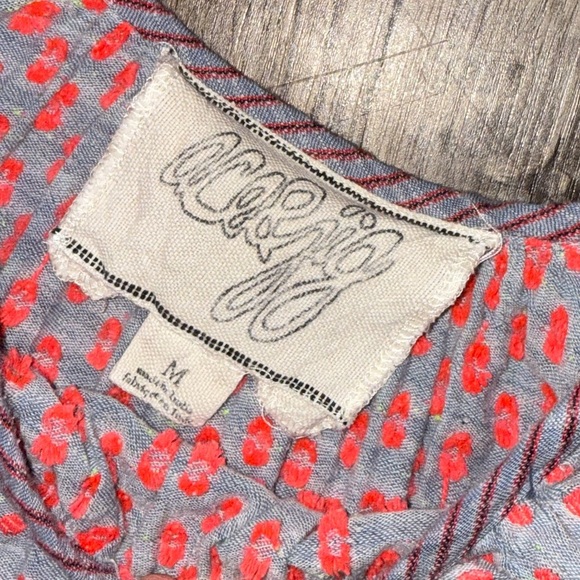 Ace & Jig • Swiss Dot Puff Sleeve Maxi Dress - Picture 8 of 15